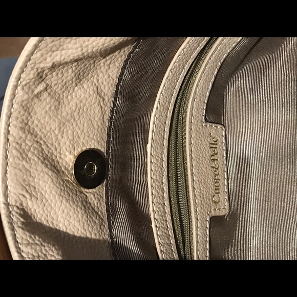 Cuore & Pelle beige leather handbag - Picture 7 of 13